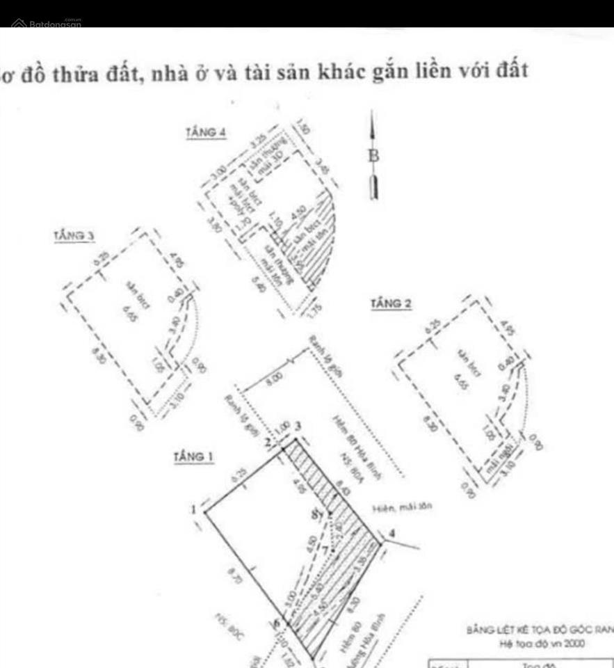 Chủ cần bán gấp nhà đối diện đầm sen quận 11  đường hoà bình.