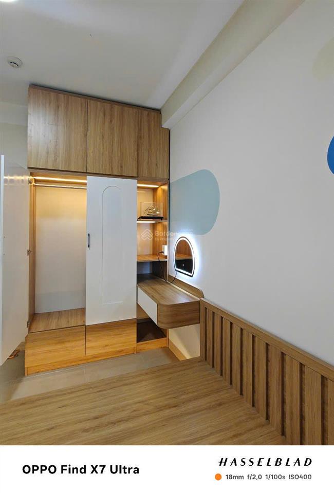 Căn hộ studio sạch sẽ, khu dân cư văn minh. nhiều cây xanh và yên tĩnh