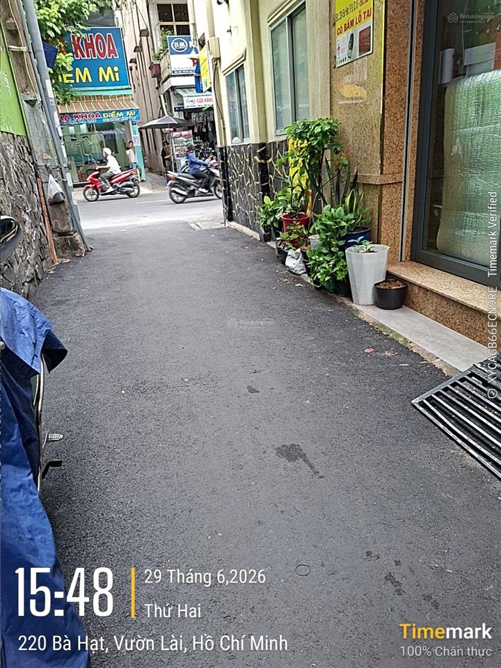 Bán nhà riêng 4 tầng bà hạt q10 dt 25m² giá 6.2 tỷ