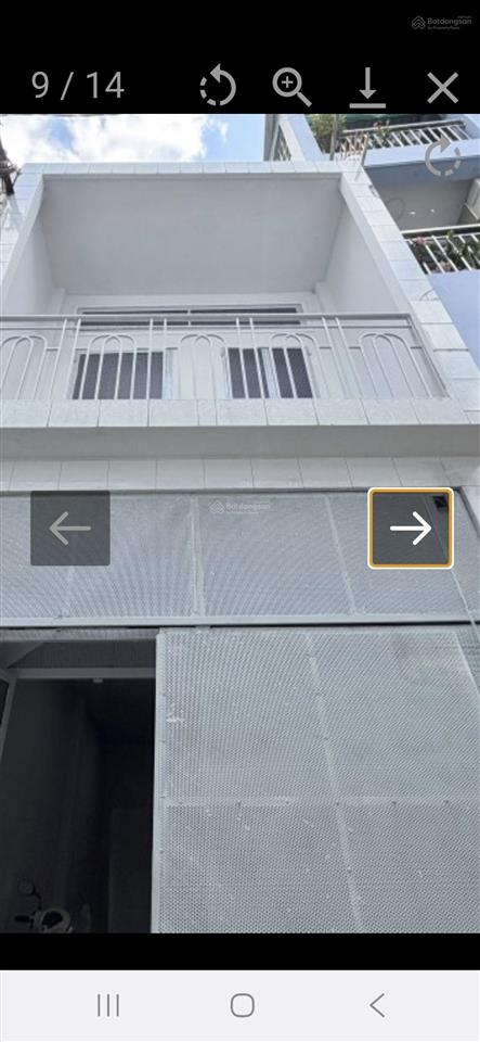 Bán nhà riêng 2 tầng trần văn đang, quận 3, dt 33m², giá 6 tỷ