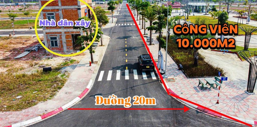 Bán nhanh lô 75m2 mặt tiền 20m kđt bắc sài gòn, ngay nút giao cao tốc, sổ sẵn. trả 439tr sở hữu