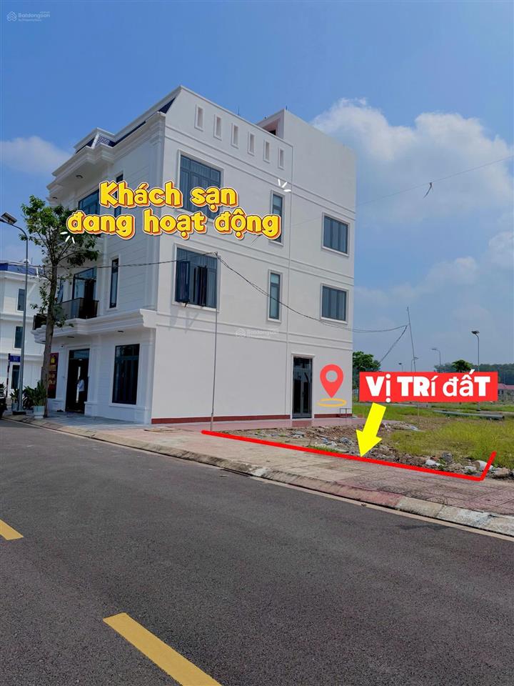 Thanh lý 80m2 ngay khách sạn đang cho thuê, kinh doanh tốt, gần chợ, mặt tiền 15m, 999 triệu cầm sổ
