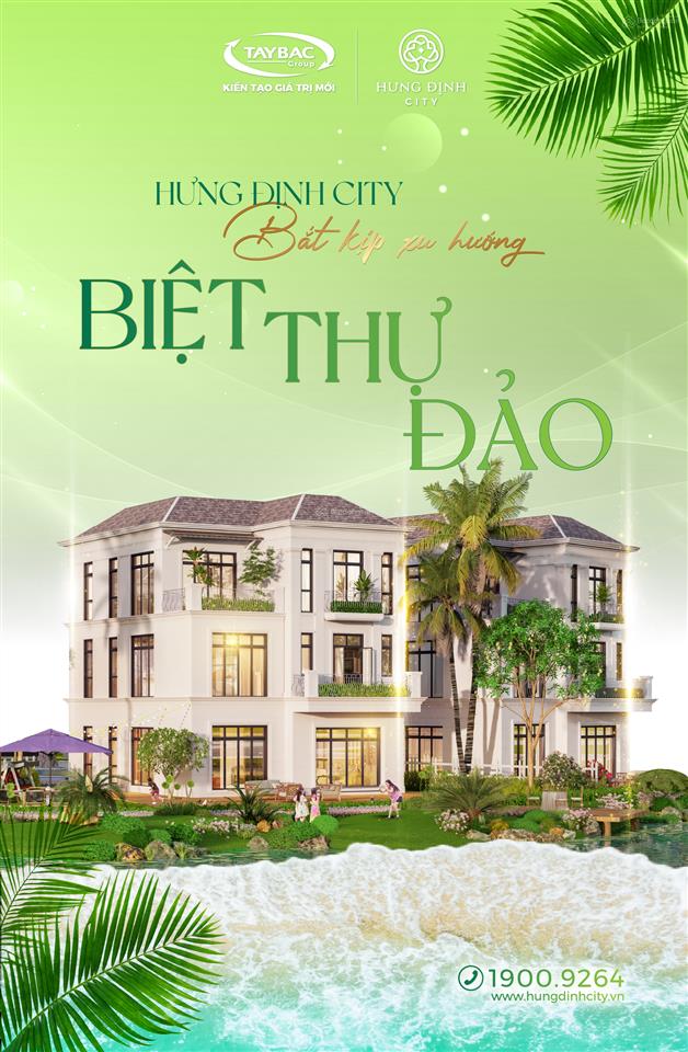 Bán bt tại hưng định city, 5 triệu vnd, 150m2, 20m mặt tiền, 30m ngõ trước