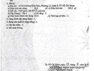 Ngân hàng thanh lý tài sản đường bình đức, quận 8  2,912 tỷ