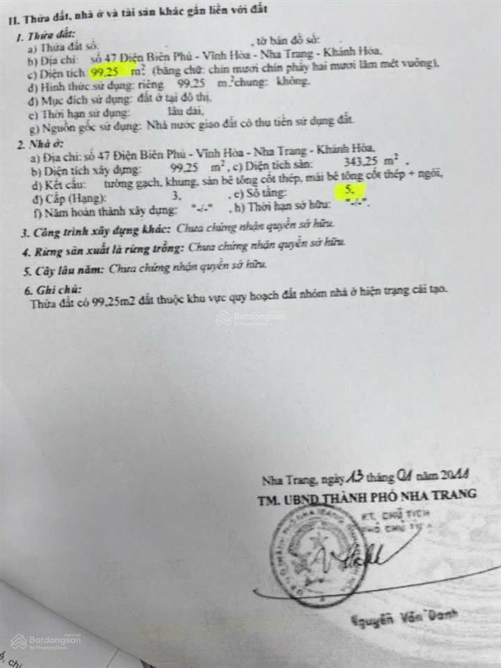 Ngân hàng thanh lý tài sản 47 điện biên phủ, phường vĩnh hoà, thành phố nha trang, tỉnh khánh hoà
