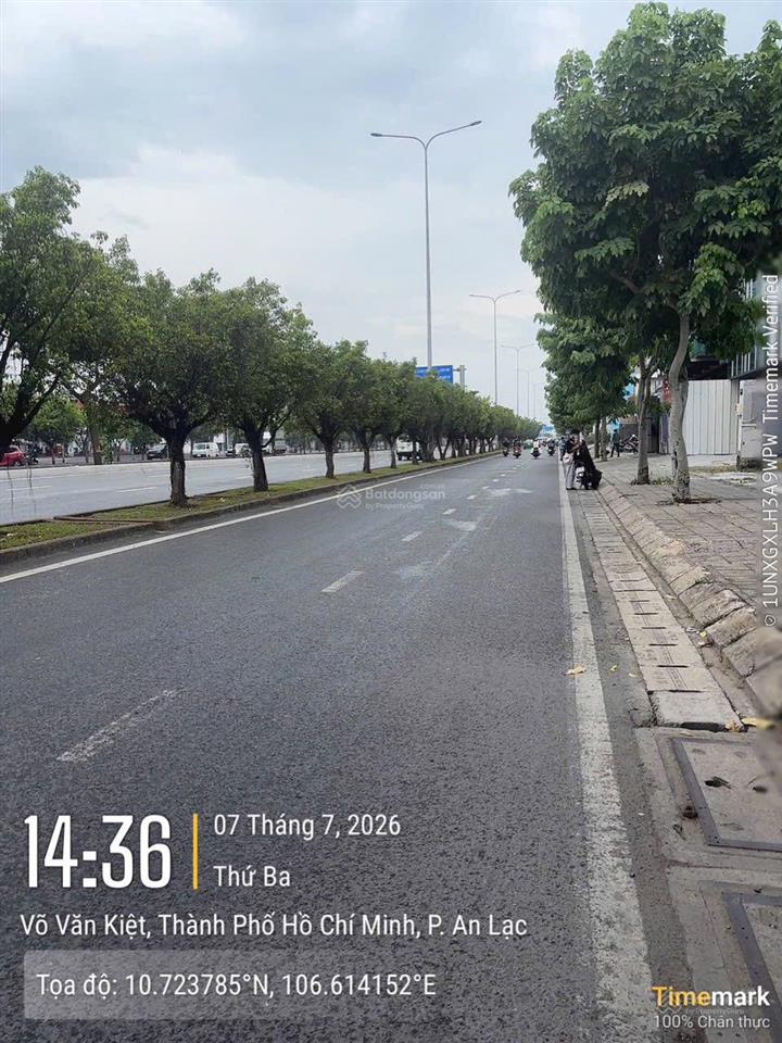 Ngân hàng thanh lý tài sản mặt tiền võ văn kiệt, phường an lạc, bình tân  6,680 tỷ