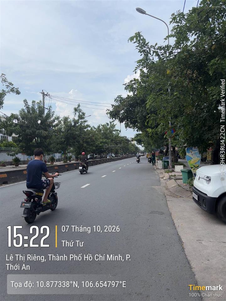 Ngân hàng thanh lý tài sản nhà đất đia chỉ 446/32 lê thị riêng, p. thới an, quận 12, tp hcm.