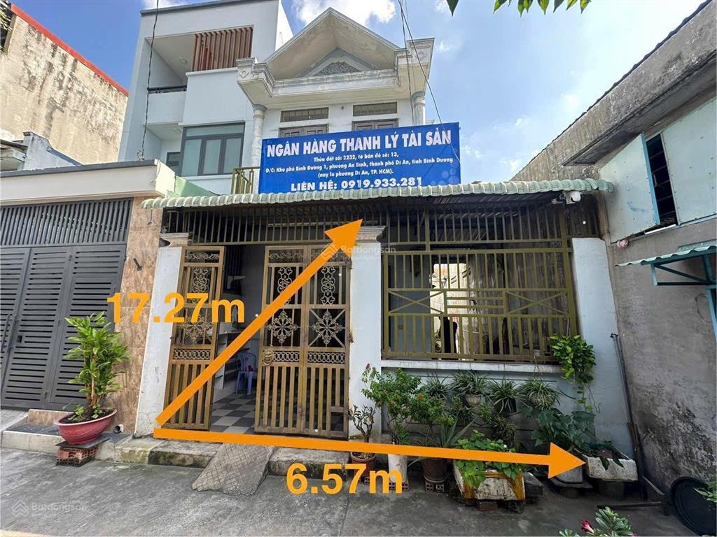Ngân hàng thanh lý tài sản kdc bình đường 1, phường an bình, tp dĩ an, bình dương