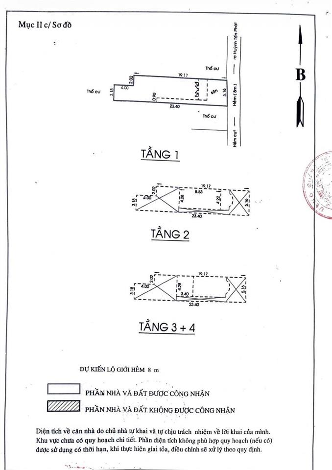 Ngân hàng thanh lý tài sản nhà đất tại huỳnh tấn phát, phường tân thuận tây, quận 7.