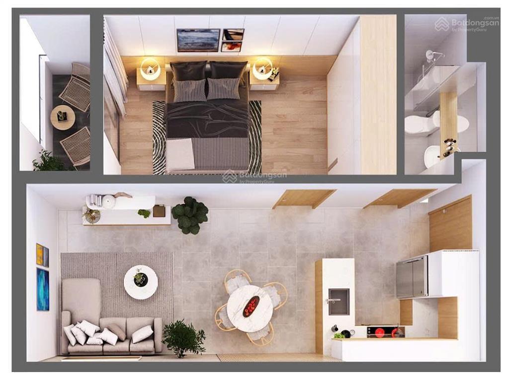 Bán cc 2pn, 2wc, 68m2 tại aurora residences, 3,7 tỷ, view đẹp