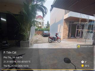 Bán đất chính chủ 58m2 ở khu thi đua, phường tiên cát, tp việt trỉ, tỉnh phú thọ