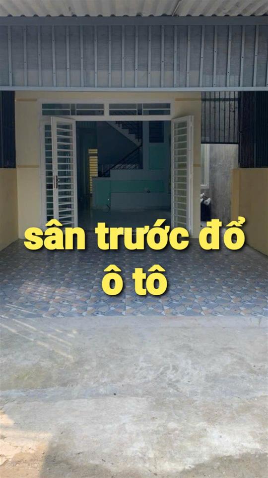 172m2  nhà lầu có khu vườn sau + sân trước đổ ô tô  thới tam thôn sát chợ gà, giáp q12