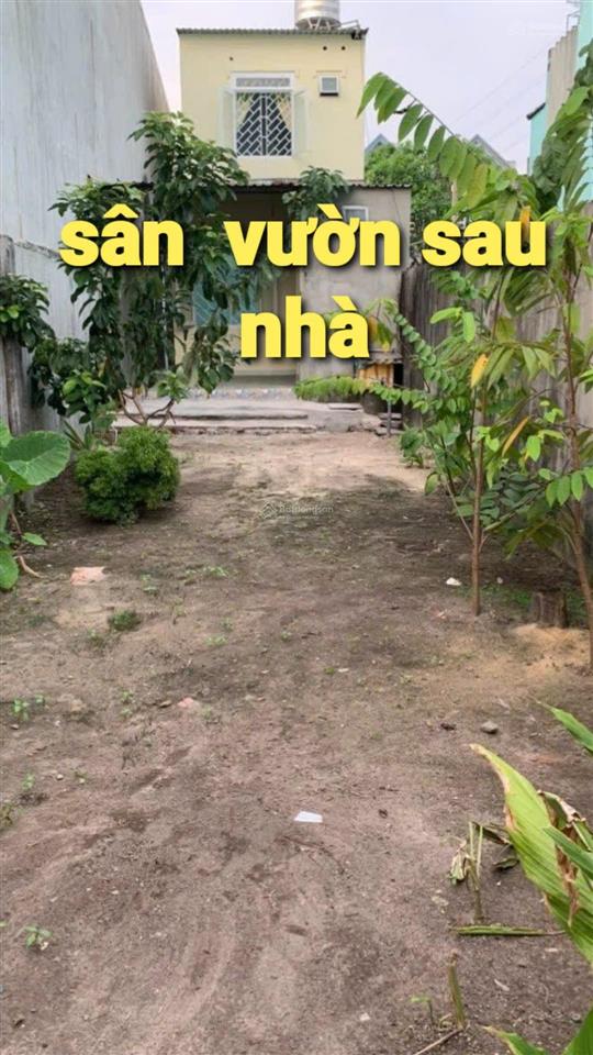 172m2  nhà lầu có khu vườn sau + sân trước đổ ô tô  thới tam thôn sát chợ gà, giáp q12