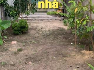 172m2  nhà lầu có khu vườn sau + sân trước đổ ô tô  thới tam thôn sát chợ gà, giáp q12
