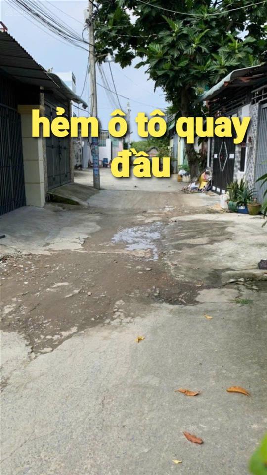 172m2  nhà lầu có khu vườn sau + sân trước đổ ô tô  thới tam thôn sát chợ gà, giáp q12