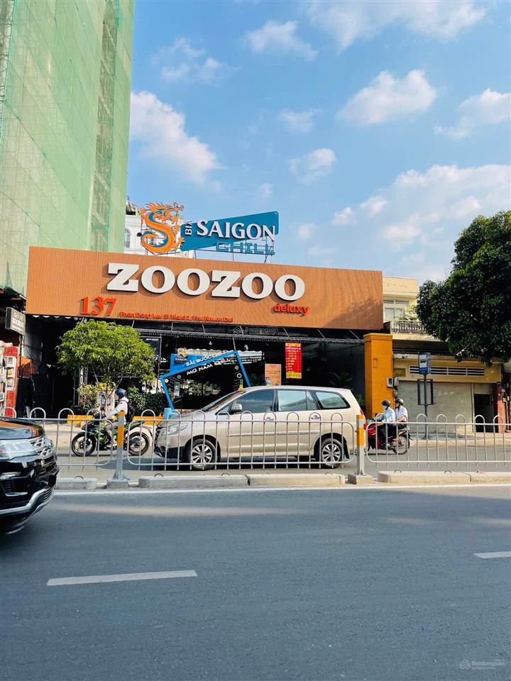 235 tỷ / 2 mặt tiền  137 phan đăng lưu  15,7x48m / cn 842m2  cpxd 2 hầm 12 tầng