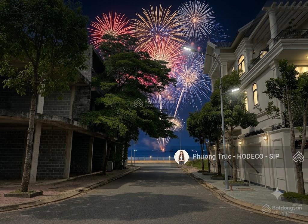 Bán đất biệt thự tây 3/2 hàng điều vũng tàu 254.5m2  sát biển, đón đầu tổ hợp giải trí sun world