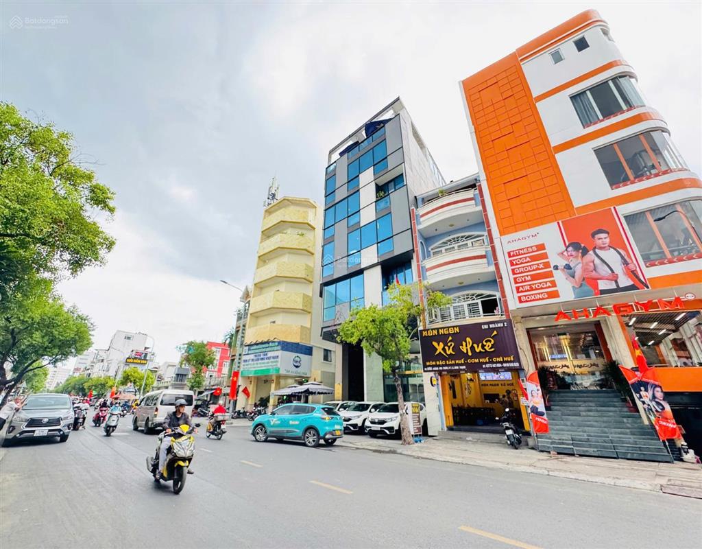 Khan hiếm tòa nhà vp góc 2mt hoàng hoa thám, bt. dt 12.5x25m, h7tầng, hđt 330 triệu/tháng, 88 tỷ