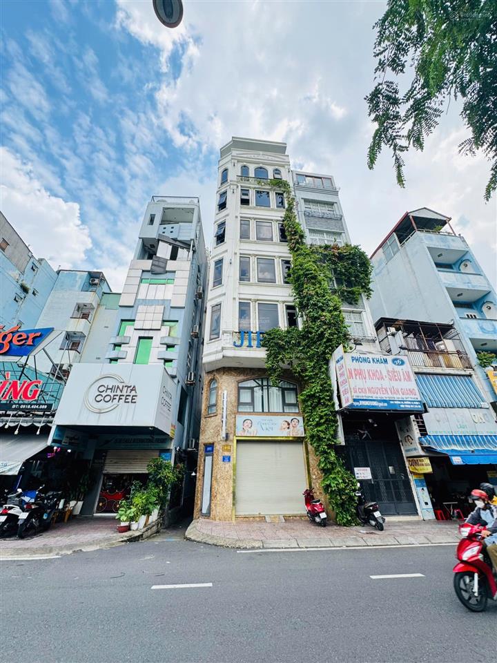 Tòa nhà mới đẹp mt quận 3  dt 6x15m, 8 tầng thang máy 16 phòng, hđt 100 triệu, giá chỉ 3x tỷ