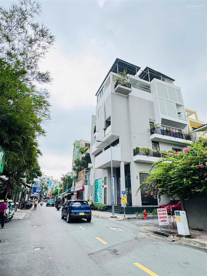 Giá rẻ bất ngờ tòa nhà góc 2mt vườn chuối, q3  13x15m, hầm 6 tầng, hđt 250 triệu, giá tốt xin 