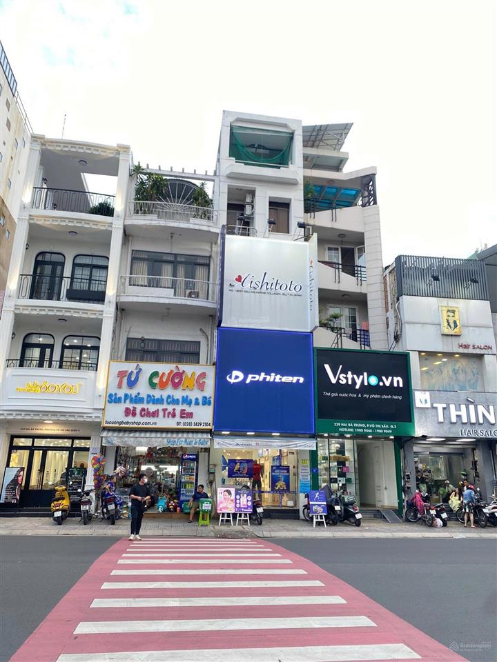 Rẻ hơn thị trường 20% mt hai bà trưng, quận 1  4.5x24m, 5 tầng, hđt 100 triệu, giá chỉ 38 tỷ