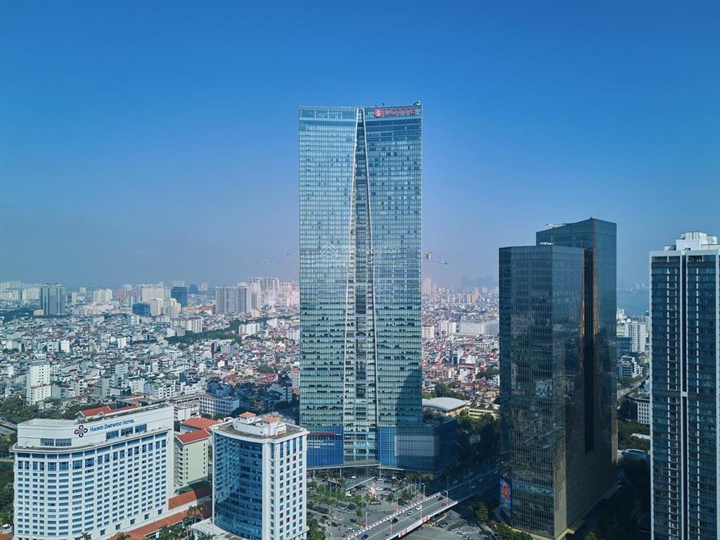 Cho thuê văn phòng toà lotte center hanoi 54 liễu giai, dt 940m2 có cắt nhỏ, giá chỉ 350k/m2/th