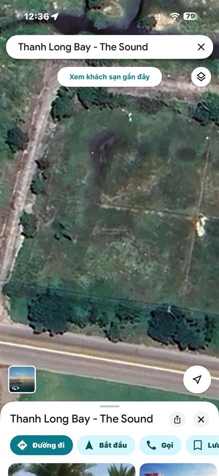 Bán đất mặt tiền đường 42m  đối diện thanh long bay có lối ra biển riêng giá 18tr/m²