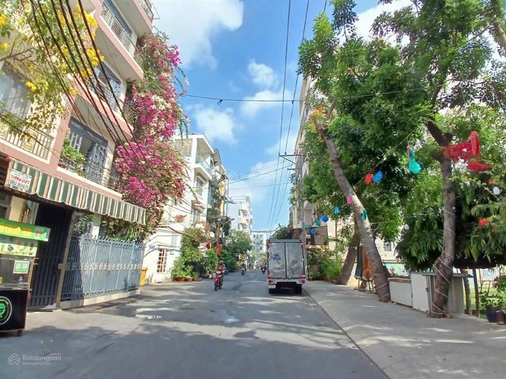 Nhà hxt 8m thông phan văn trị, p7, gv. dt 5m x 18m. công nhận 83m2. trệt + 3 lầu. giá 14.5 tỷ tl