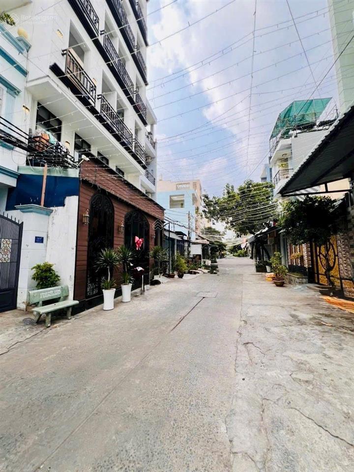 Hẻm 14 nguyễn quang diêu  4x19  cấp 4