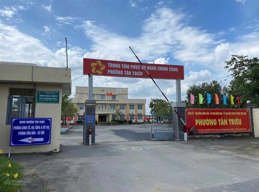 Hàng hiếm! lô đất mặt tiền hương lộ 15  trục chính tân triều  kết nối bình dương  đồng nai