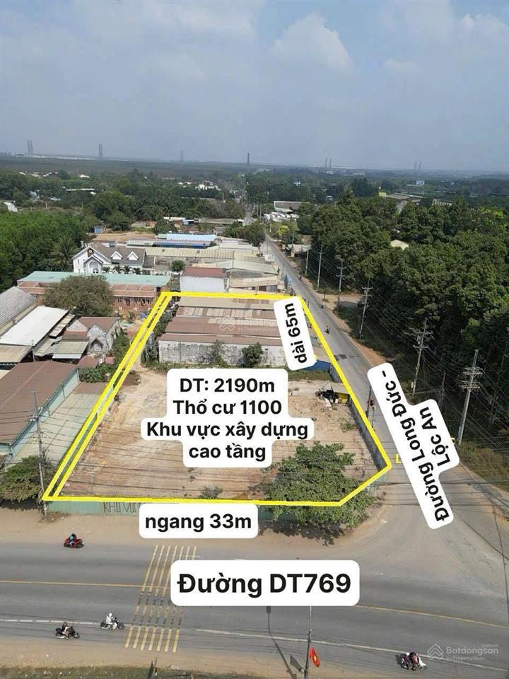 Lô góc kế bê tái định cư sân bay long thành