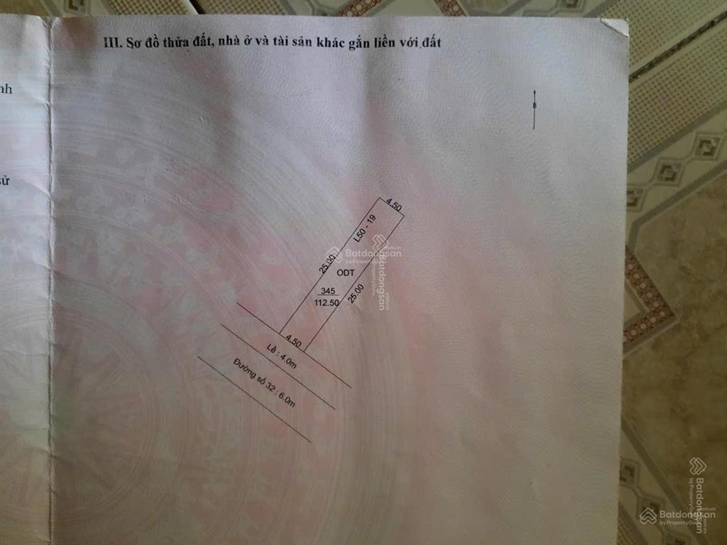 Bán đất kdc ngân thuận, bình thuỷ, cần thơ