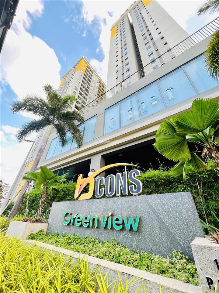Bán căn bcons green view , giá chỉ 1ty950 2pn . bao thuế phí sang tên , gần làng đại học