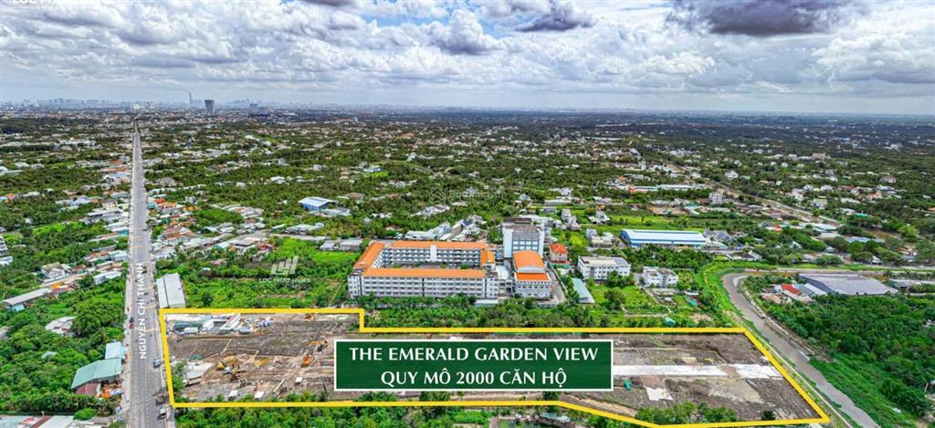 Suất nội bộ chỉ 297tr , the emearld garden view căn 2pn , sát aone mall canary , tt chỉ 9tr /tháng