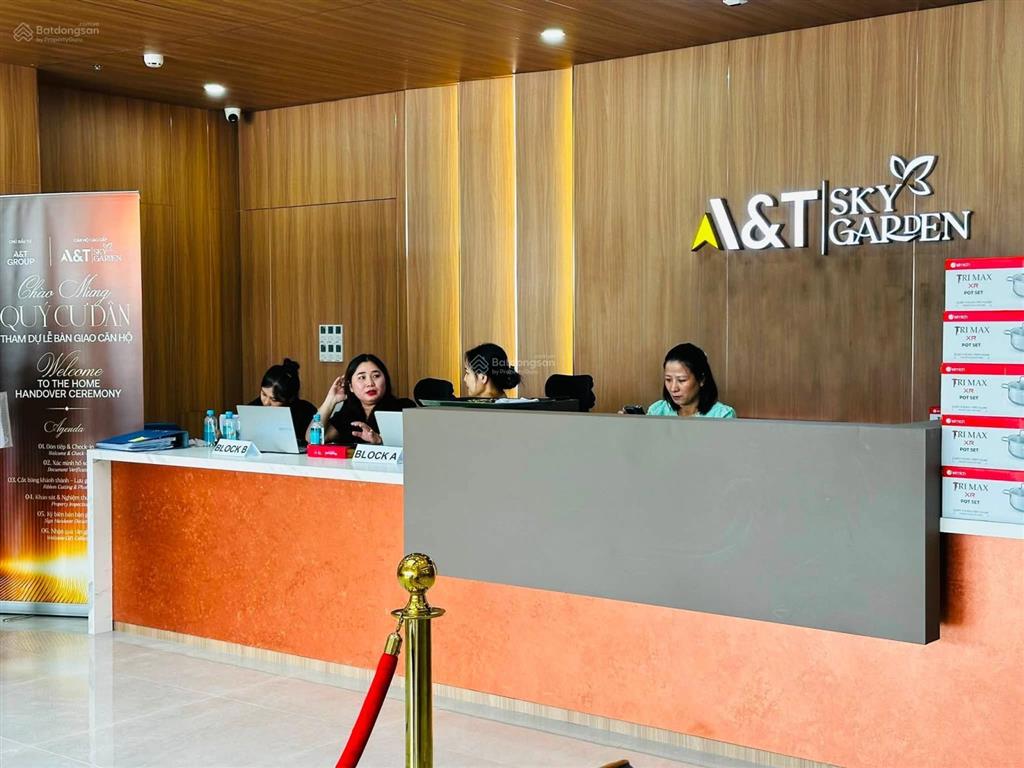 Bán căn 1pn a&t sky garden, 47m²  giá chỉ 1 tỷ 9 (bao thuế phí) view sông đắt giá cạnh sát tp.hcm