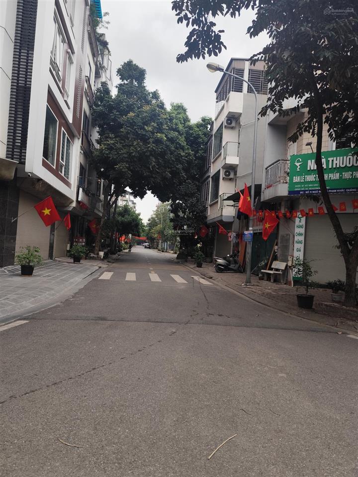 Bán nhà tái định cư thạch bàn 75m², mt 5m, 6tầng giá 18,5 tỷ, thang máy vỉa hè ôtô tránh