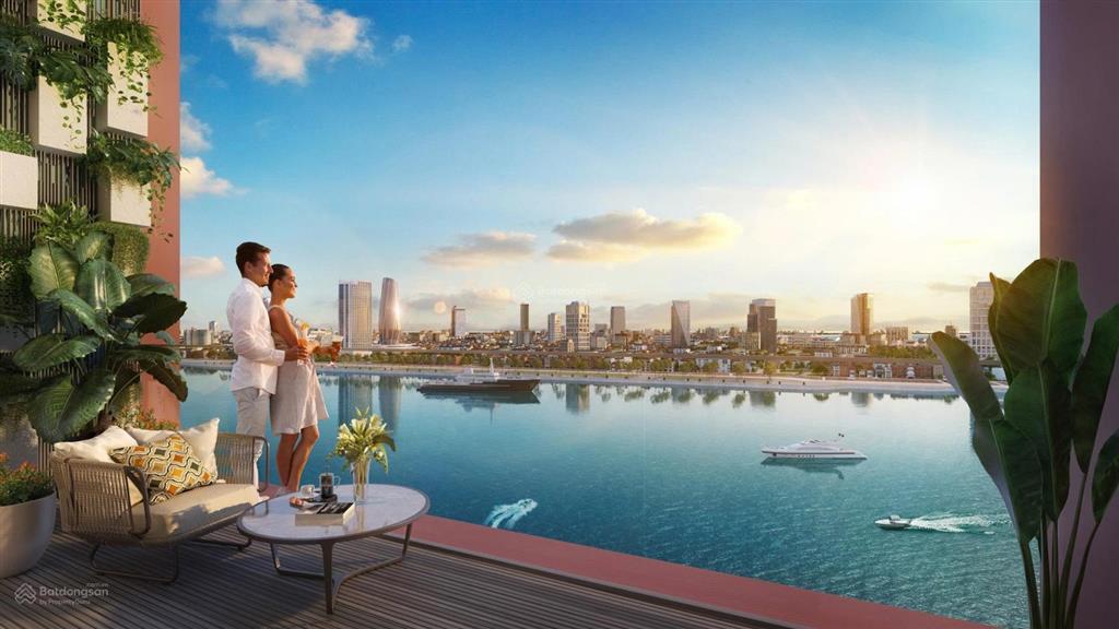 Căn 1 phòng ngủ+, diện tích 50,3m2 hướng biển , view pháo hoa  tt 30% nhận nhà , lãi suất 0%