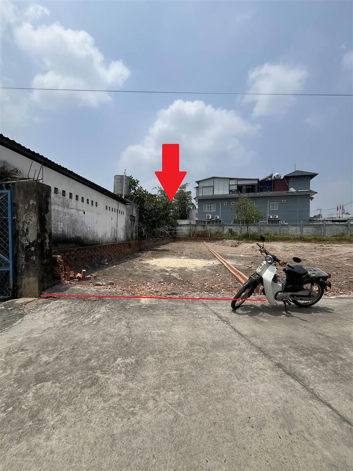 Gấp cần ra nhanh lô ngay kcn tây bắc củ chi 122m2 1,1 tỷ full thổ cư sổ hồng riêng