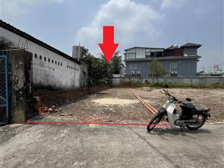 Gấp cần ra nhanh lô ngay kcn tây bắc củ chi 122m2 1,1 tỷ full thổ cư sổ hồng riêng