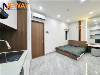 Căn hộ studio cao cấp full nội thất võ thành trang  sẵn máy giặt riêng, sát mặt tiền