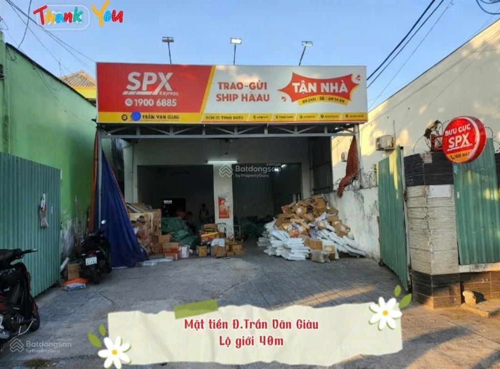 Mặt tiền trần văn giàu  2 mặt tiền  gần bv chợ rẫy 2  dòng tiền 20tr/tháng