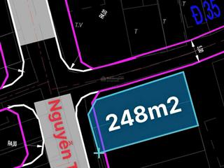 Chốt 37.9 tỷ lô góc 2 mặt tiền 248m2 đường nguyễn tuyển , quận 2.  0938 416 ***