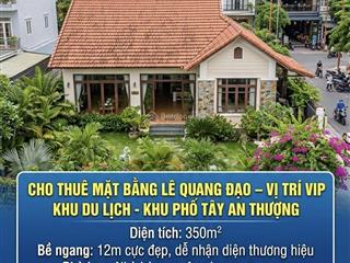 Nhà mt lê quang đạo khu phố tây an thượng, dt 350m², ngang 12m cực đẹp