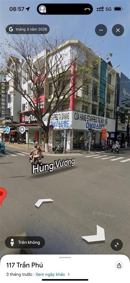 Nhà 2 tầng mt trần phú đối diện cổng chợ hàn, vị trí cực đẹp và đắc địa. khu khách du lịch cực đông