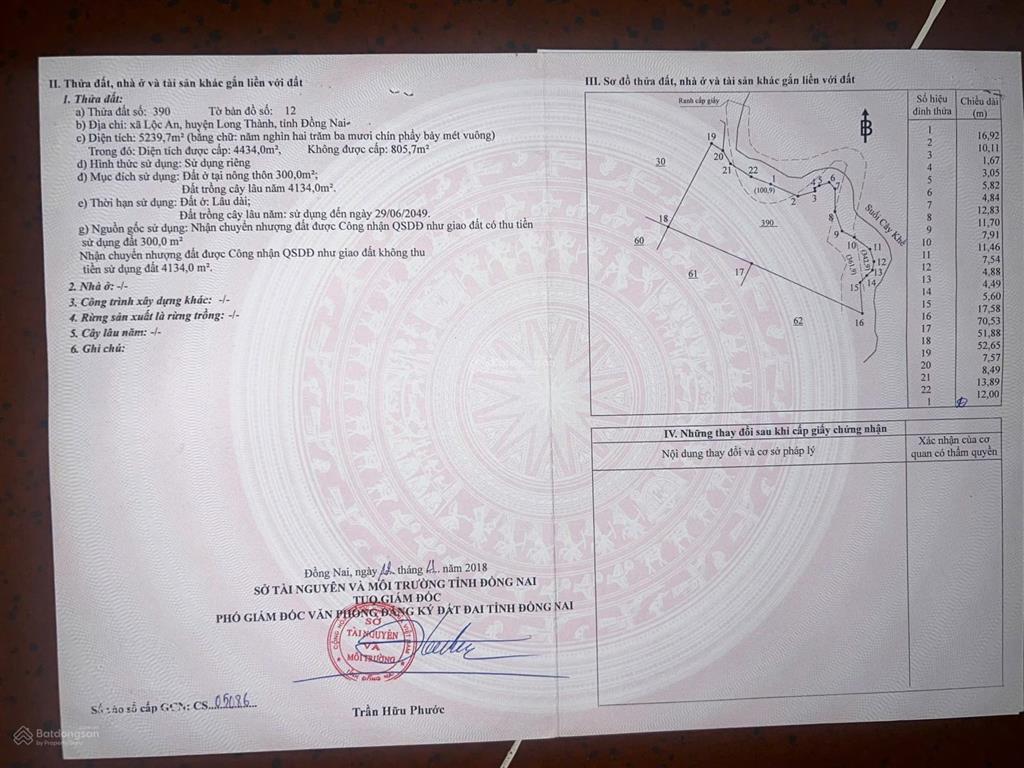 Bán đất đẹp tại cầu xe, 6 triệu / m2, 13000m2, nhiều tiện ích