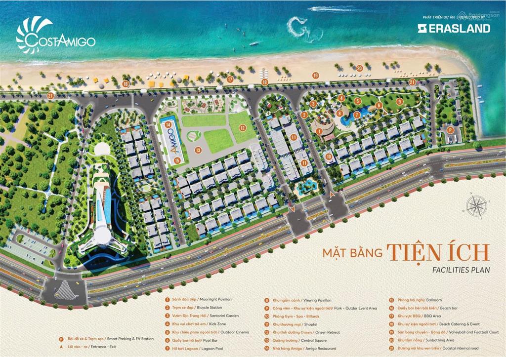 Độc bản căn villa mặt biển đã hoàn thiện 100%, tt 25% nhận nhà, đang ra sổ