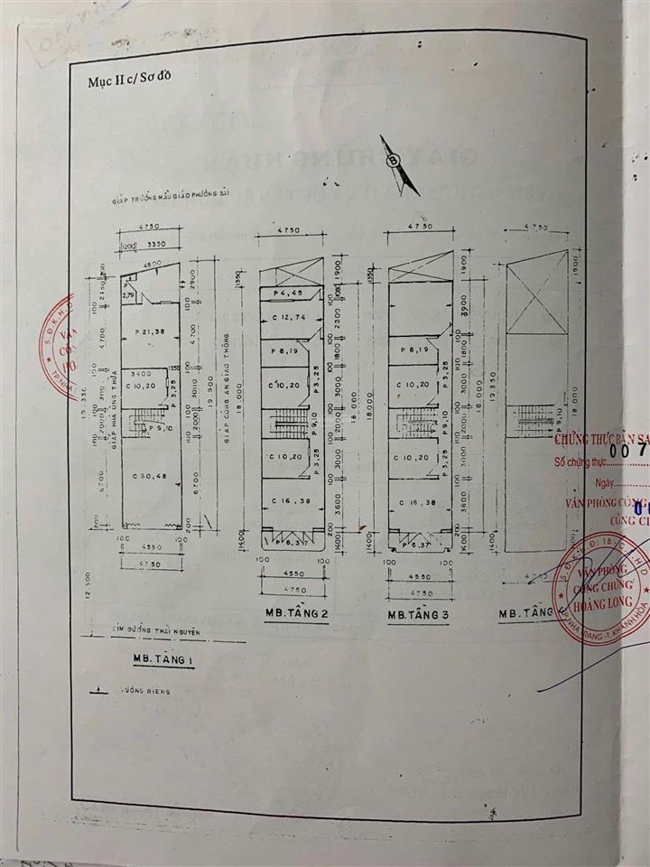 Bán nhà đường thái nguyên ngang 4,75m giá 21 tỷ