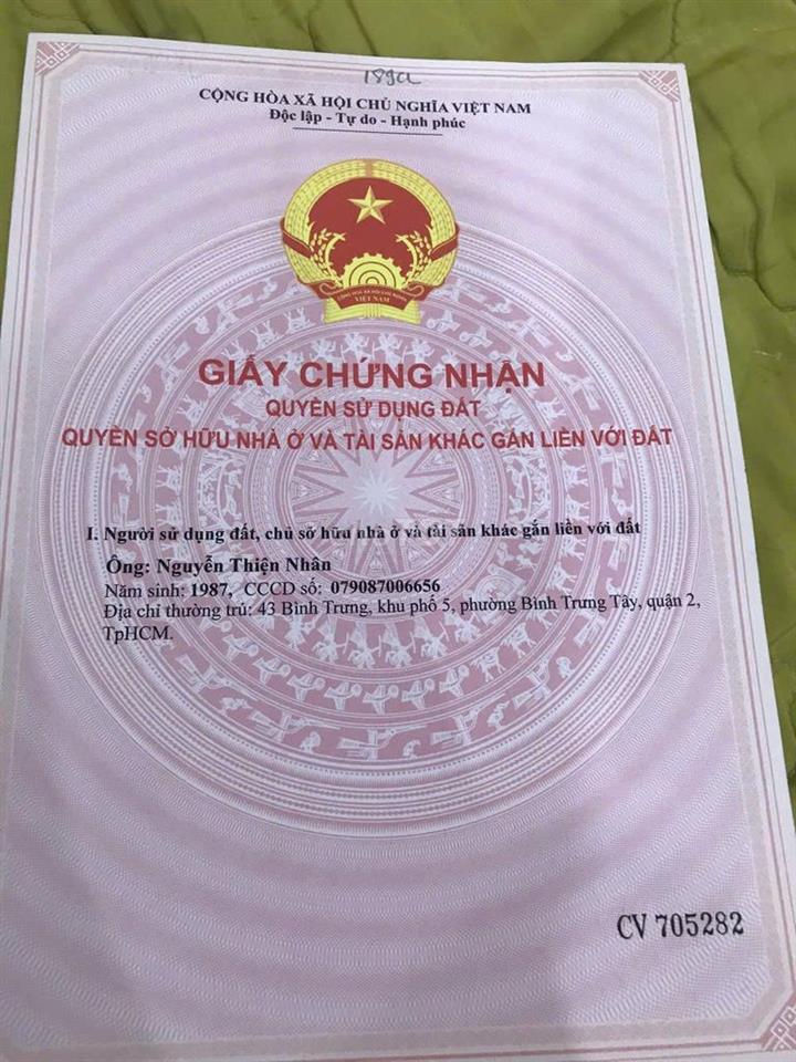 Đất vàng Quận 2 cũ- SHR- Bk 500m đủ tiện ích - 3 phòng trọ xây sẵn