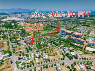 Bán lô góc sát ngay trường đại học fpt, rất thích hợp việc kinh doanh hoặc xây căn hộ cho thuê.