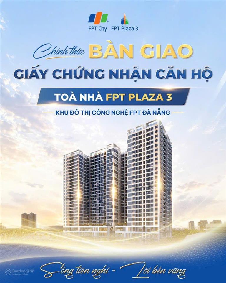 Fpt plaza 3 65m2 | tầng trung | hướng nam | sẵn dòng tiền 12 triệu/tháng
